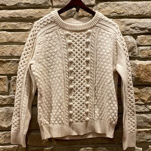 J. Crew Cable Knit Sweater - NWT